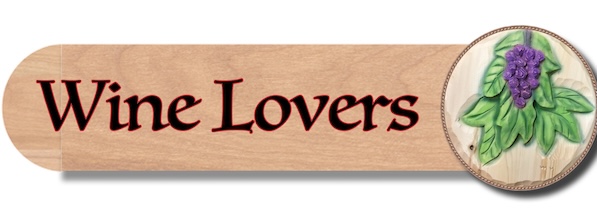  DW Carving Studio Wine Lovers Art